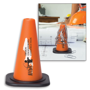 Magnetic Safety Cone Paper Clip Holder B302
