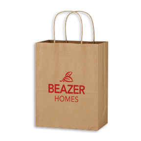 Brown Paper Shopping Bags B3901