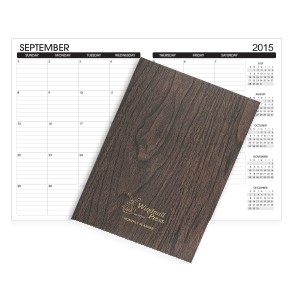 Woodgrain Date-Rite Planners B50100