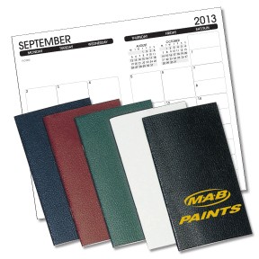 Leatherette Planners - Monthly B50220