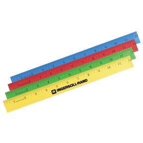 12" Ruler - Colored B95412