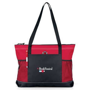 Select Zippered Tote - Red BB1102
