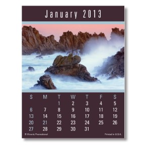 Press-N-Stick Calendar - Scenic BV8885