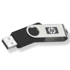 USB Swivel Flash Drive 4GB US Stock IS0024GB
