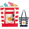 Norwood Striped Cotton Tote 15810