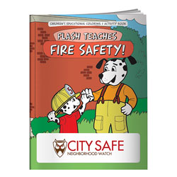 Norwood Coloring Book: Flash Teaches Fire Safety 20626