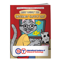 Norwood Coloring Book: Meet Webby The Internet Safety Cat 20634