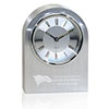 Norwood Silver Arch Clock 25105