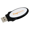 Norwood 512 MB Oval Folding USB 2.0 Flash Drive 30742