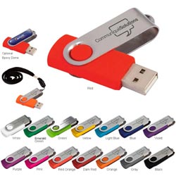 Norwood 8 GB Folding USB 2.0 Flash Drive 30918