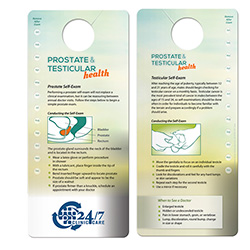 Norwood Shower Card: Prostate & Testicular Self-Exam 40930