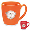 Norwood Large Color Bistro w/ Accent Mug-20 oz(red,orange) 45518C