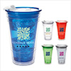 Norwood Double Wall Party Cup with Lid - 16 oz. 46050