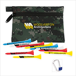 Norwood Links Pouch with Tees 62248
