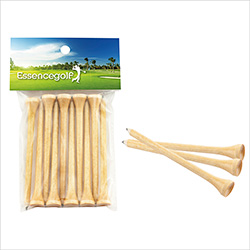 Norwood Teecil® Golf Tees with Card Topper 62257
