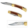 Norwood Small Rosewood Pocket Knife - Gold 65010