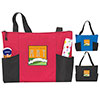 Norwood Double Pocket Zippered Tote AP8180